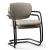 Gama Set of Visitor Armchairs, Upholstered Seat & Back, Cantilever Frame