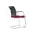 Diva Meeting Chair with Mesh Backrest & Chromed Cantilever Frame