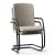 Gama Set of Visitor Armchairs, Upholstered Seat & High Back, Cantilever Frame