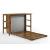 Siesta Wood Desk Bed w/Mattress