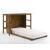 Siesta Wood Desk Bed w/Mattress