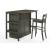 Siesta Wood Desk Bed w/Mattress