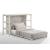 Siesta Wood Desk Bed w/Mattress