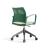Spacio Polypropylene Gaslift Office Armchair w/5 Spoke Base & Pad Seat