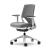 Efit 10 Adjustable Swivel Office Chair w/Medium Backrest & Synchro Mechanism