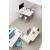 Efit 40 Gaslift Adjustable Swivel Office Draughtsman Chair w/Footrest