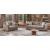 Sirius Polyester Convertible Living Room Set