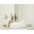 Paris Stone Top Wood Nightstand w/2 Drawers