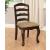 Townsville Fabric/Wood Dining Side Chair, Set of 2