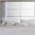 Skyline Rubberwood/Glass Bed