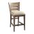Skyline Performance Fabric/Wood Counter Height Set