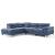 Johnson Top Grain Italian Leather Sectional w/Electric Recliner, Left Arm Chaise