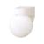 Essentials 1-Light Outdoor Wall Lantern, Configuration 3