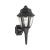 Essentials 1-Light Outdoor Wall Lantern, Configuration 2