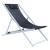 Sunset Aluminum Outdoor Lounge Sling Chair with Headrest