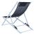 Sunset Aluminum Outdoor Lounge Sling Chair with Headrest