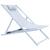 Sunset Aluminum Outdoor Lounge Sling Chair with Headrest