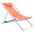 Sunset Aluminum Outdoor Lounge Sling Chair with Headrest