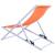 Sunset Aluminum Outdoor Lounge Sling Chair with Headrest