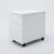 Color Office Lockable Mobile Pedestal w/1 Drawer, 1 File Drawer & Pencil Tray