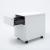 Color Office Lockable Mobile Pedestal w/Drawers & Pencil Tray