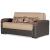 Sleep Plus Fabric/PU Convertible Loveseat