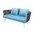Spencer Outdoor Rope Loveseat w/Cushions