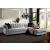 Rotterdam Chenille Fabric L-Shape Sectional Sofa