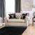 Parshall Fabric Button Tufted Loveseat
