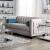 Silvan Velvet Fabric Loveseat
