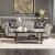 Viviana Linen Fabric Tufted Sofa