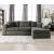 Degelis Fabric L-Shape Sectional Sofa