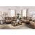 Fletcher Fabric/Leatherette Living Room Set