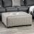 Earl Fabric Square Ottoman