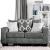 Basie Chenille Fabric Loveseat