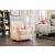 Harriden Chenille Fabric Swivel Chair