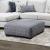 Chepstow Fabric Square Ottoman