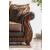Franklin Chenille Fabric/Leatherette/Wood Sofa