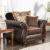 Franklin Fabric/Leatherette/Wood Chair