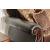 Franklin Chenille Fabric/Leatherette/Wood Sofa
