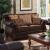 Franklin Fabric/Leatherette/Wood Living Room Set