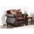 Franklin Fabric/Leatherette/Wood Living Room Set
