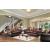 Franklin Fabric/Leatherette/Wood Living Room Set