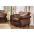 Tabitha Fabric/Leatherette/Wood Chair