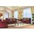 Tabitha Fabric/Leatherette/Wood Living Room Set
