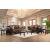 Elpis Fabric/Leatherette/Wood Living Room Set