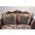 Jamael Fabric/Wood Living Room Set