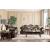 Jamael Fabric/Wood Living Room Set