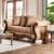 Nicanor Fabric/Wood Living Room Set