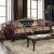 Quirino Fabric/Leatherette/Wood Sofa